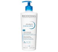 Bioderma Atoderm Cream Nourishing Body Cream for Normal to Dry Sensitive Skin Fragrance-Free Bottle with Pump 500 ml