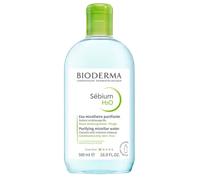 Bioderma Sebium H2O Purifying Micellar Water For Oily Skin Face - 500ml New