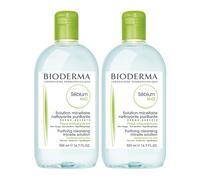 Bioderma Sébium H2O Micellar Water Cleansing and Make-Up Remover, 1.0 l (Pack of 1)