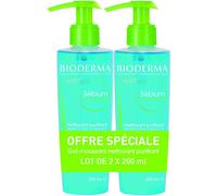 Bioderma Sébium Purifying Foaming Gel 2 x 200ml