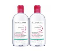 Bioderma Sensibio H2O Make Up Remover Micellar Water Soothe Skin - 500ml X 2