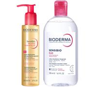 Bioderma Sensibio Soothing & Nourishing Double Cleansing Routine for Sensitive Skin