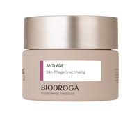 Biodroga Anti Ageing 24h Face Cream Rich 50ml - Firming Anti Wrinkle Face Care Day Cream Night Cream Vegan Bioscience Institute