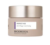 Biodroga Firming Anti-Ageing Skin Care 24 Hour Care Rich 50 ml - Skincare Moisturising Cream Anti-Wrinkle Face Care Vegan Perfect Age Bioscience Institute