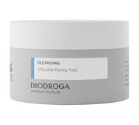 Biodroga Medical Cleansing 10% AHA Peeling Pads exfoliating pads for even skin texture 40 pcs
