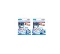 Bio Ears Soft Silicone Earplugs Water & Noise Protection with Activ Aloe - 3 Pairs, 50 g