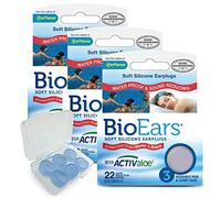 BioEars Soft Silicone Earplugs Multi Pack (3 Pack (9 Pairs))