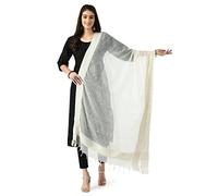 BioEarths Organza Dupatta (White)