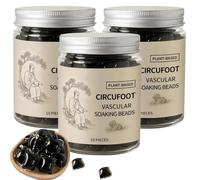 Bioequis Herbal Beads, Natural Mugwort Extract Foot Bath Beads for Men and Women, Relieves Discomfort