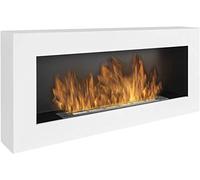 Bioethanol Fireplace Box 90 x 40 cm BioFireplace 900 x 400 mm Fireplace A box-shaped for hanging on the wall, without glass.