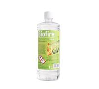 Bioethanol Scented liquid Fuel Eco Line Premium Grade Quality, Clean Burn 1L Containers (Green Tea, 1L)