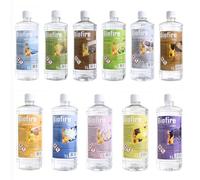 Bioethanol Scented liquid Fuel Eco Line Premium Grade Quality, Clean Burn 1L Containers (MIX OF SCENTS, 12)