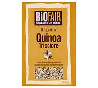BioFAIR Organic Fair Trade Tricolore Quinoa Grain 500g (Pack of 6)