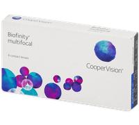 Biofinity Multifocal (6 lenses) Stärke: +3.00, BC: 8.60, DIA: 14.00, Add power: +1.00 D +3.00 8.60 14.00