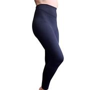 Bioflect® Compression Leggings with Bio Ceramic Micro-Massage Knit- for Support and Comfort - Black M/L, Black, Medium/Large