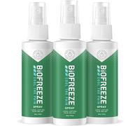 Biofreeze 3 Pack Relief Spray 118ml Bundle - Cooling Topical Analgesic for On-The-Go Use, Long-Lasting Soothing Cold Therapy, Fast-Acting Targeted Muscle, Joint & Back Discomfort