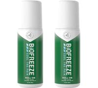 Biofreeze Pain Relief Roll On, 89ml X 2, Relieves Pain, Cold Relief, Arthritis, Back Pain, Muscle Pain, Targets Small Areas, Easy To Use, Freeze Sprays, Pain and Fever