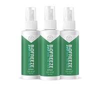 Biofreeze Pain Relief Spray, 118ml X 3, Cooling Spray, Cyrotherapy, Muscle Pain, Joint Pain, Arthritis Pain Relief, Longer Lasting, Soothing Effect, Freeze Sprays, Pain and Fever