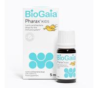 BioGaia Pharax Kids Drops w VitD | Lactic Acid Bacteria Supplement | 5 ml | Immune Support with 10µg Vitamin D3 for Children, Toddlers & Babies from 6 Months | 100 Million Live L. Reuteri