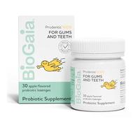 BioGaia Prodentis Kids Probiotic for Oral Health I Apple-Flavored I Healthy Teeth & Gums I Plus Fresh Breath I Defend Against Dental Problems | Oral Care for Kids | Dental Probiotic I 30 Lozenges