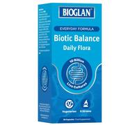 Bioglan Biotic Balance Daily Flora | 10 Billion | CFU | 6 Strains | Live Cultures | 30 Capsules