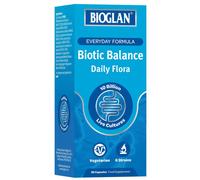 Bioglan Biotic Balance Daily Flora | 10 Billion | CFU | 6 Strains | Live Cultures | 30 Capsules