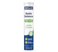 Bioglan Biotic Balance Gut Fizz, Effervescent Tablets, 3 Billion Friendly Bacteria, Natural Lemon, Digestive Support, Vegan