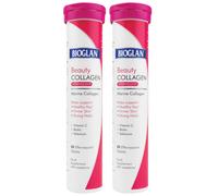 Bioglan - Bundles Beauty Collagen Effervescent Tablets 2 x 20 for Men and Women