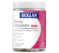 Bioglan Collagen Tablets | 2500mg | Hydrolysed Marine Collagen |Hyaluronic Acid | Resveratrol | Biotin | Selenium & Vitamin C | 90 Tablets