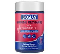 Bioglan - Immune Recharge Fatigue Fighter Energy Metabolism x 30 Capsules for Men and Women