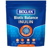 Bioglan Inulin | Prebiotic Fibre Supplement | Chicory Root | Contributes to normal Bowel Function | 50 serves | 250g Pack