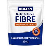 Bioglan Inulin | Prebiotic Fibre Supplement | Chicory Root | Contributes to normal Bowel Function | 50 serves | 250g Pack