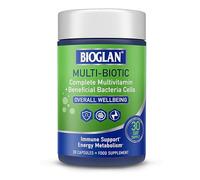 Bioglan Multi-Biotic Capsules, Daily Multivitamin with 2.5 Billion Beneficial Bacteria, Immune Support, Energy and Fatigue Support