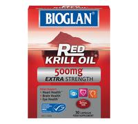 Bioglan Red Krill Oil 500mg Extra Strength 30 Capsules