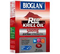 Bioglan Red Krill Oil 500mg Extra Strength 30 Capsules