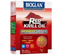 Bioglan - Red Krill Oil Original + Fish Oil Capsules x 30 for Men and Women