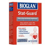 Bioglan Stat Guard | CoQ10 | Zinc | Vitamin E | Vitamin B1 | Magnesium | Helps Reduces Tiredness | Fatigue & Supports Heart Health | 30 Capsules