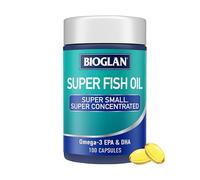 Bioglan - Super Fish Oil Super Concentrated Omega-3 Capsules x 100 for Men and Women