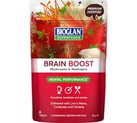 Bioglan Superfoods Brain Boost | Lion’s Mane | Ginseng | Vitamin B5 | Vitamin B12 | Vitamin B6 | 70g