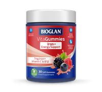 Bioglan Vitagummies Iron & Vitamin C Berry Flavour 30 Gummies