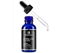 Bioglossy - Retinol Serum for Face, Intense Night Serum with 2.5% Retinol, Squalane, Vitamin C, E and B3, Hyaluronic Acid