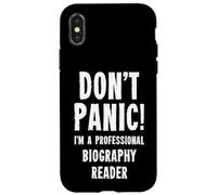 Biography Reader Case for iPhone X/XS
