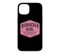 Biohacker Girl Like A Regular Only Cooler Funny Biohacking Case for iPhone 13