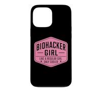 Biohacker Girl Like A Regular Only Cooler Funny Biohacking Case for iPhone 13 Pro Max
