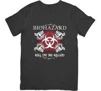 Biohazard Rock Music Unisex Fit for Men & Women Quality Cotton T-Shirt Black