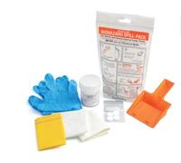 Biohazard Spill Pack, Blood Spill Pack, Spill Kit, Single-Use (1 Spill)(Pack of 2)