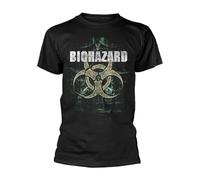 Biohazard Unisex Adult We Share The Knife T-Shirt (S) (Black)