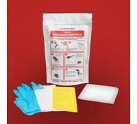 Biohazard Wipe Pack, Biohazard Spill Pack, Blood Spill Pack, Spill Kit, Single-Use (1 Spill)