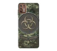 Biohazard Zombie Hunter Graphic Case Cover For Motorola Moto G9 Plus