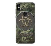 Biohazard Zombie Hunter Graphic Case Cover For Motorola One (Moto P30 Play)